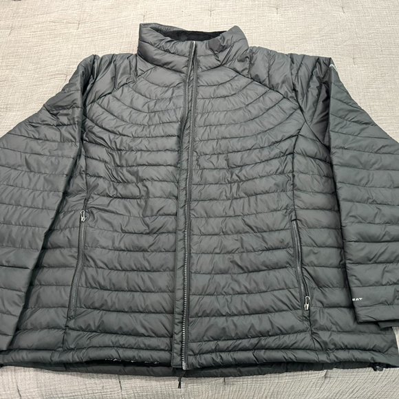 COLUMBIA Women's White Out ll Omni Heat Black Puffer Jacket - 3X - NWT! - Picture 1 of 13